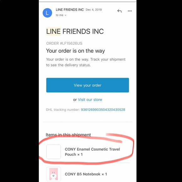 Line friends Character Pouch - Picture 8 of 8